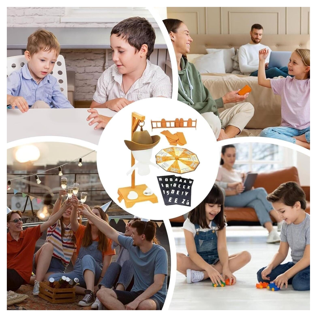 Miniatura 2 de Juego Clasico Ahorcado 3d Fosforescente